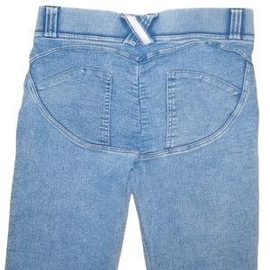 Demin jeggings size 0